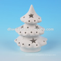 Árbol de navidad de cerámica de la nueva llegada 2016, árbol de navidad blanco de la porcelana